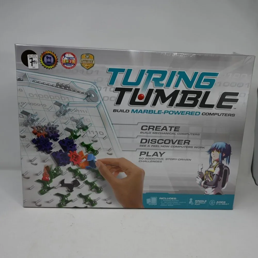 Turing Tumble Marble Powered Computer Game STEM Logic Puzzle NEW Sealed